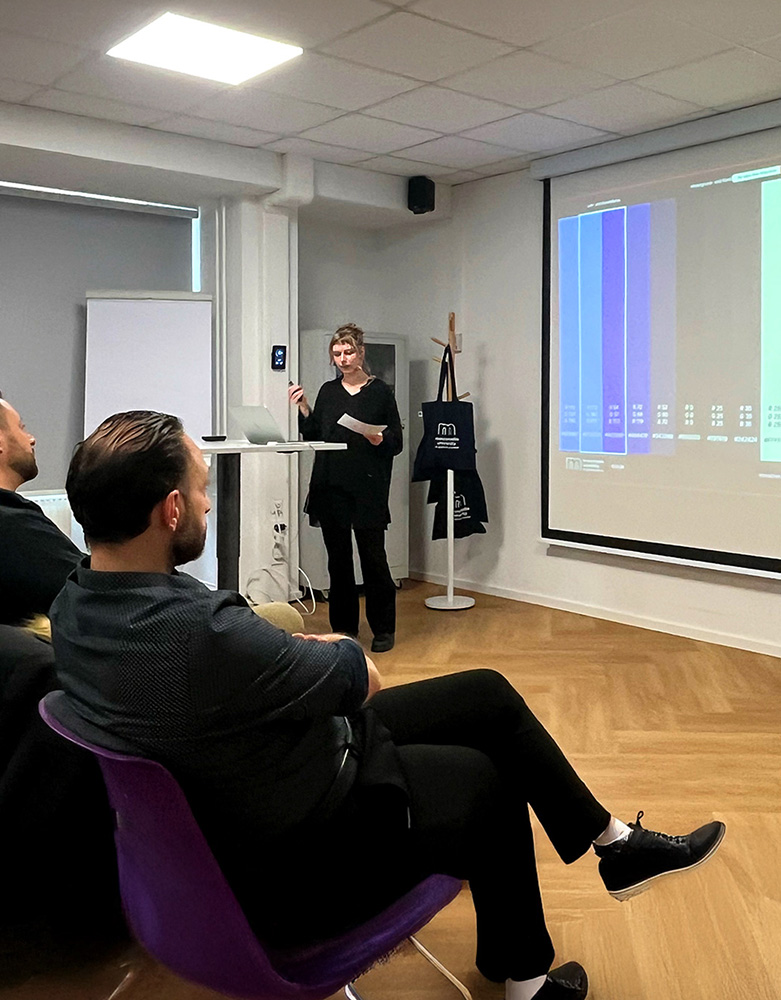 presentation of UX/UI toward the client