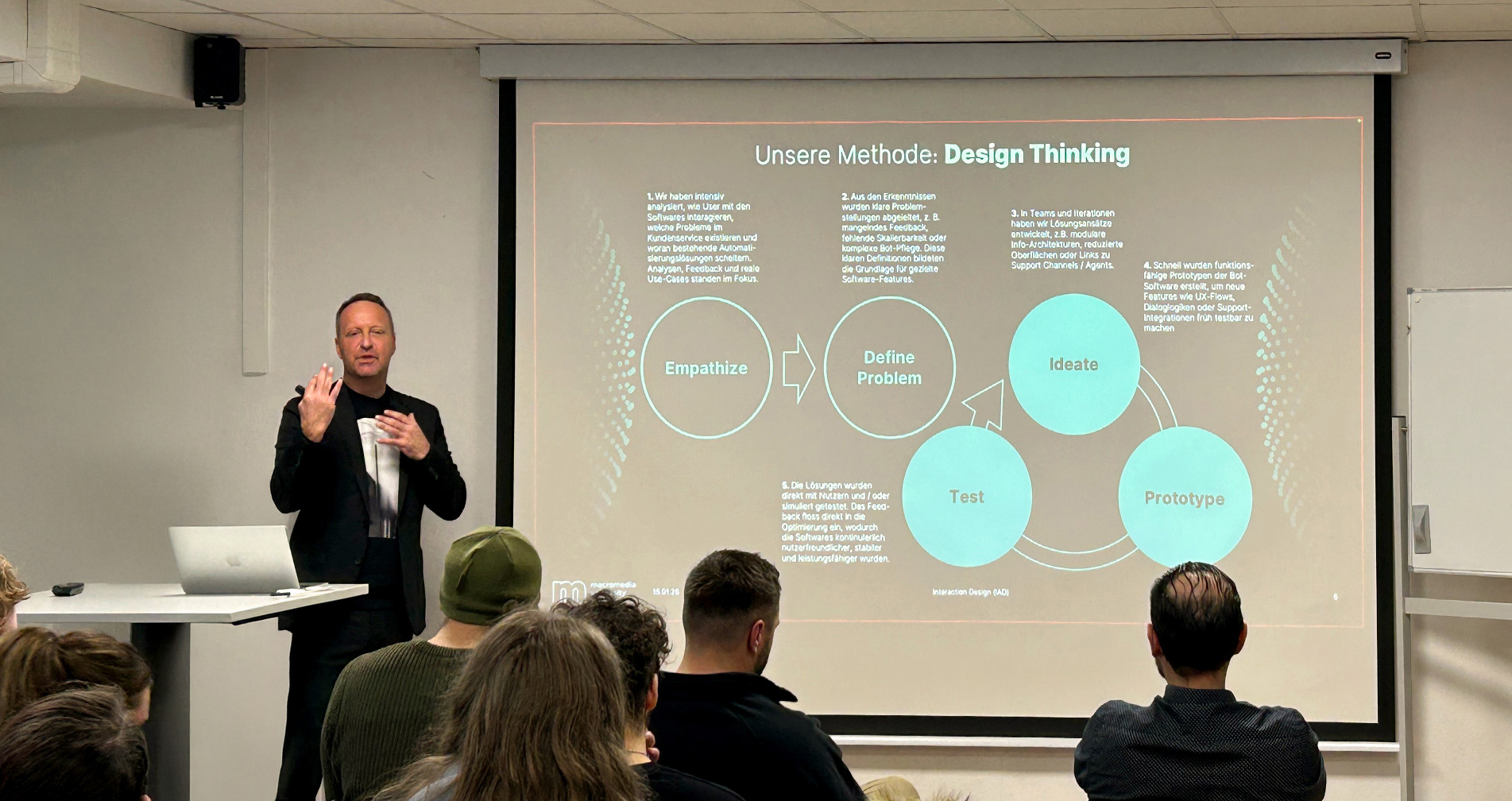 Tino Schwanemann at Macromedia University